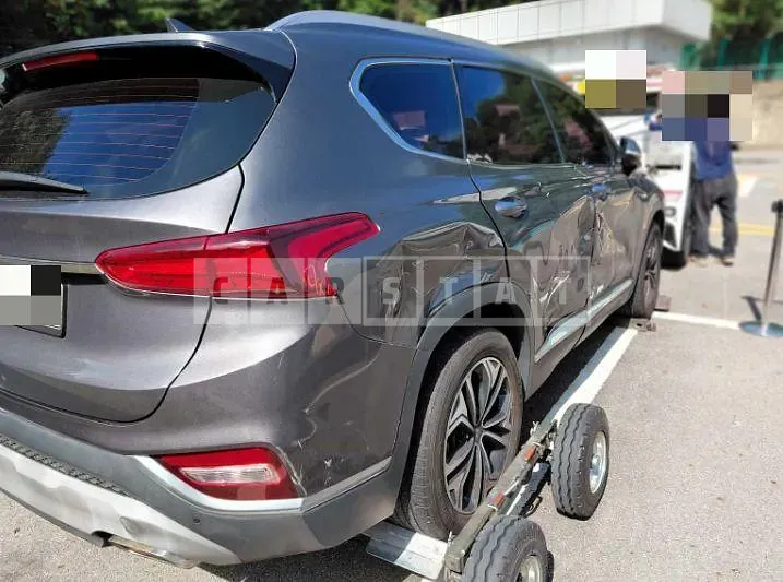 Photo 2 of 7: 2020 Hyundai Santa Fe TM Gasoline 2.0T — Korean insurance auction