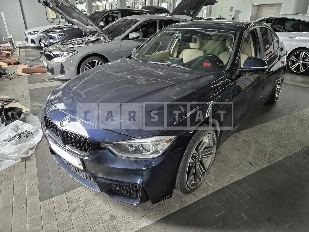 Photo 2 of 12: 2015 BMW 320d, VIN WBA3D3100FK277176 — Korean insurance auction