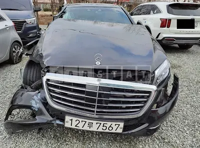 Photo 1 of 9: 2016 Mercedes-Benz S350d 4Matic L, VIN WDDUG3DB0GA245756 — Korean insurance auction