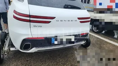 Photo 1 of 11: 2021 Genesis GV70 2.5T — Korean insurance auction