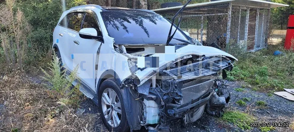 Photo 2 of 14: 2015 Kia Sorento 2.0 4WD, VIN KNAPS81ADFA118833 — Korean insurance auction