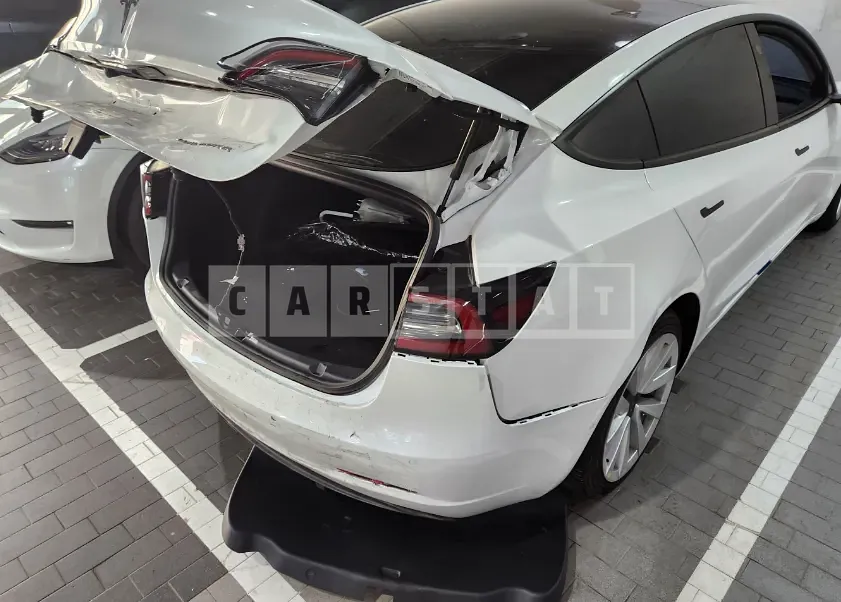 Photo 2 of 3: 2021 Tesla Model 3 Long Range — Korean insurance auction