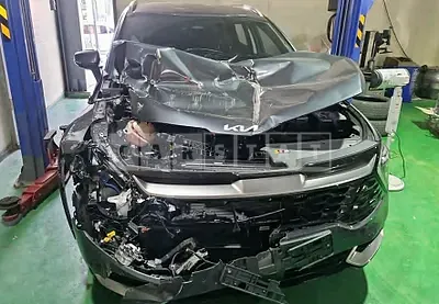 Photo 1 of 24: 2022 Kia Sportage, VIN KNAPV81BGNK087513 — Korean insurance auction