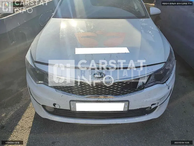 Photo 2 of 22: 2017 Kia K5, VIN KNAGS411BHA143260 — Korean insurance auction