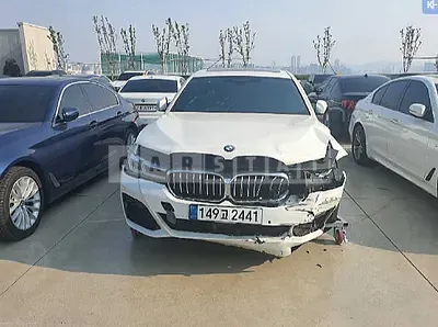 Photo 1 of 13: 2021 BMW 520i M Sport Package, VIN WBA11BH01MCF58476 — Korean insurance auction