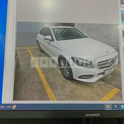 Photo 1 of 9: 2015 Mercedes-Benz C200, VIN WDDWF4CB1FF090008 — Korean insurance auction
