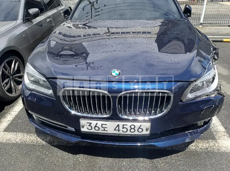 Photo 2 of 28: 2015 BMW 730d xDrive, VIN WBAYC4109FDZ77121 — Korean insurance auction