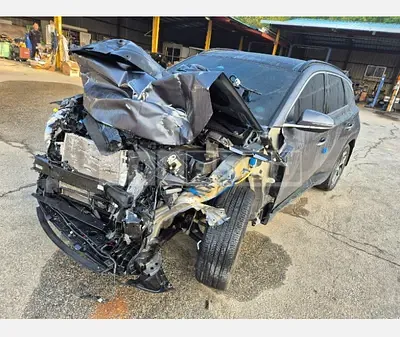 Photo 1 of 12: 2021 Hyundai Tucson, VIN KMHJE81BGMU000915 — Korean insurance auction
