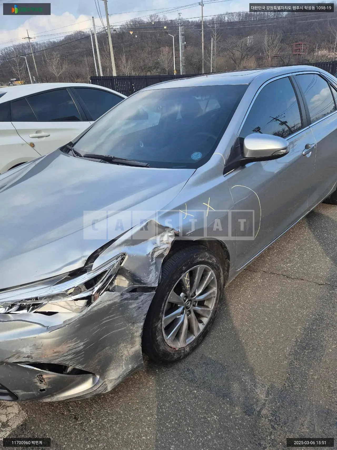Photo 2 of 12: 2016 Toyota Camry, VIN 4T1BF1FK5GU591785 — Korean insurance auction