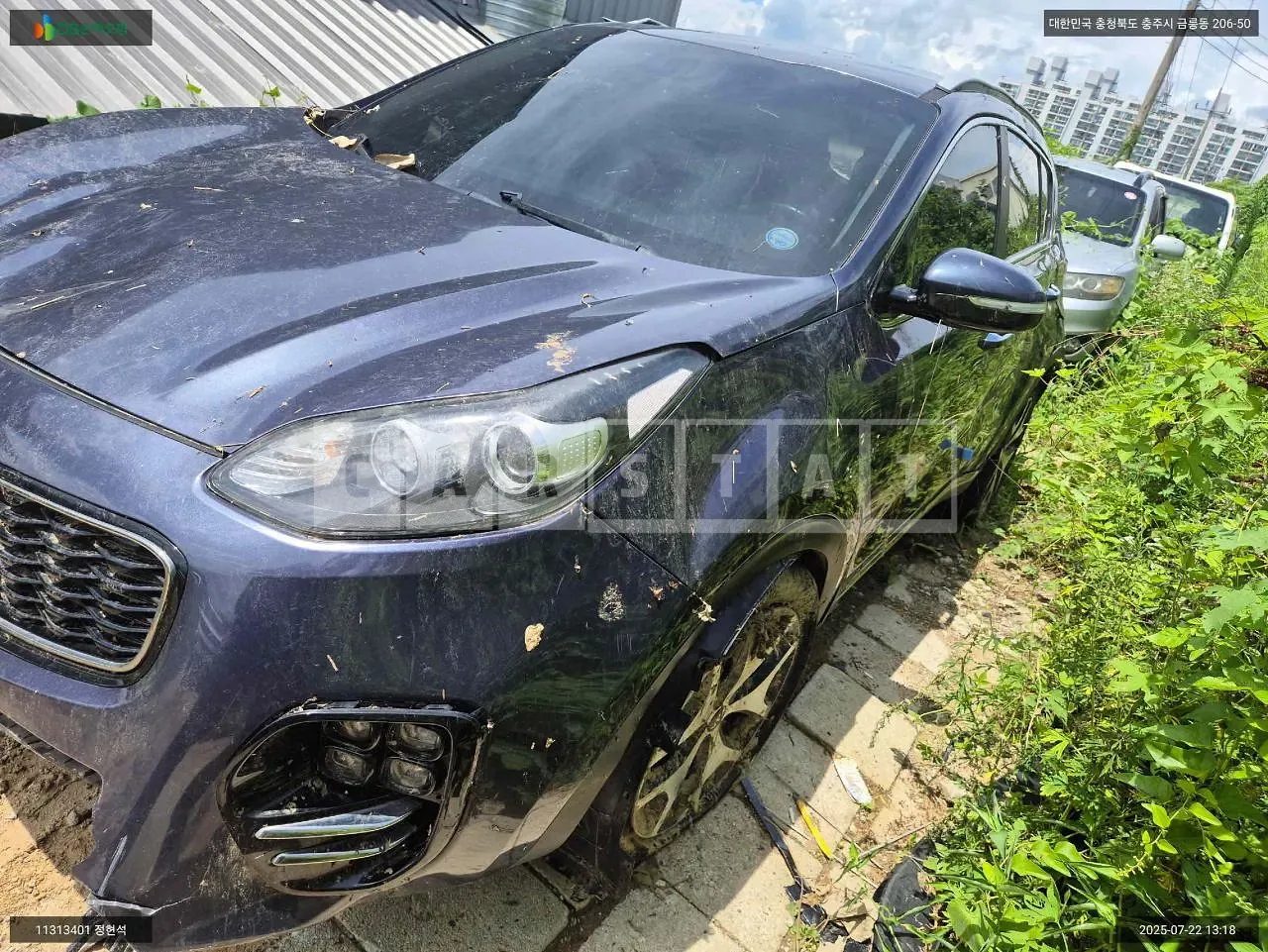 Photo 2 of 11: 2018 Kia Sportage, VIN KNAPN813BJK521461 — Korean insurance auction