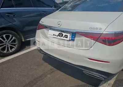 Photo 1 of 9: 2021 Mercedes-Benz S500 4Matic, VIN W1K6G6DB8MA054477 — Korean insurance auction