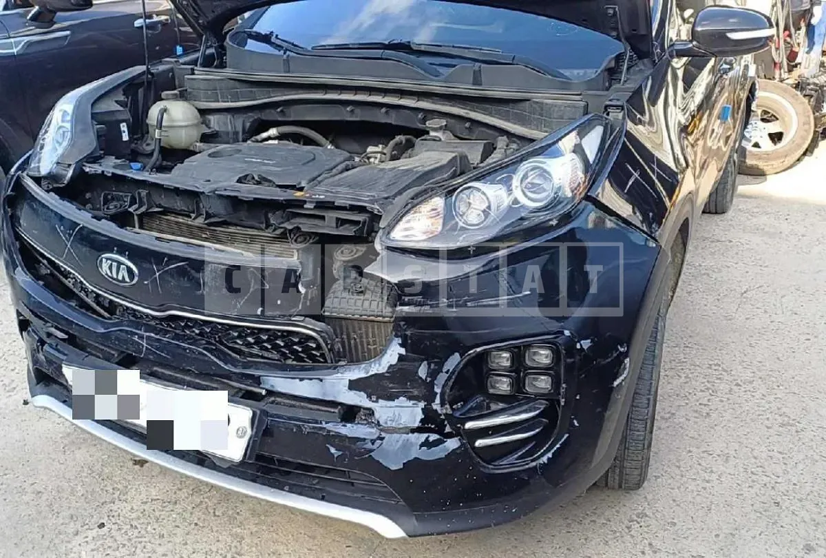 Photo 2 of 18: 2015 Kia Sportage, VIN KNAP6815GGK016698 — Korean insurance auction