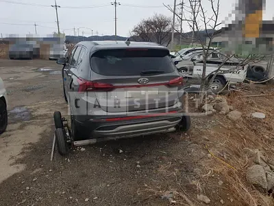 Photo 1 of 12: 2020 Hyundai Santa Fe, VIN KMHS281HHMU354890 — Korean insurance auction