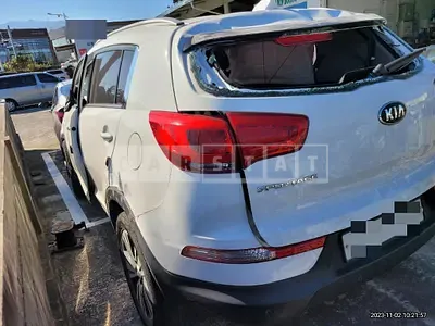 Photo 1 of 11: 2015 Kia Sportage R, VIN KNAPC813BFK758976 — Korean insurance auction