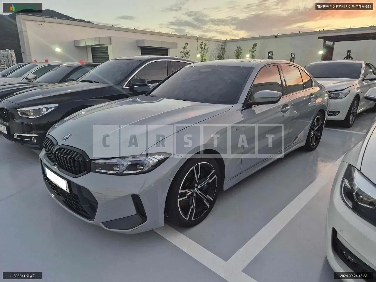 Photo 2 of 13: 2023 BMW 320i, VIN WBA68FS04P8D19920 — Korean insurance auction