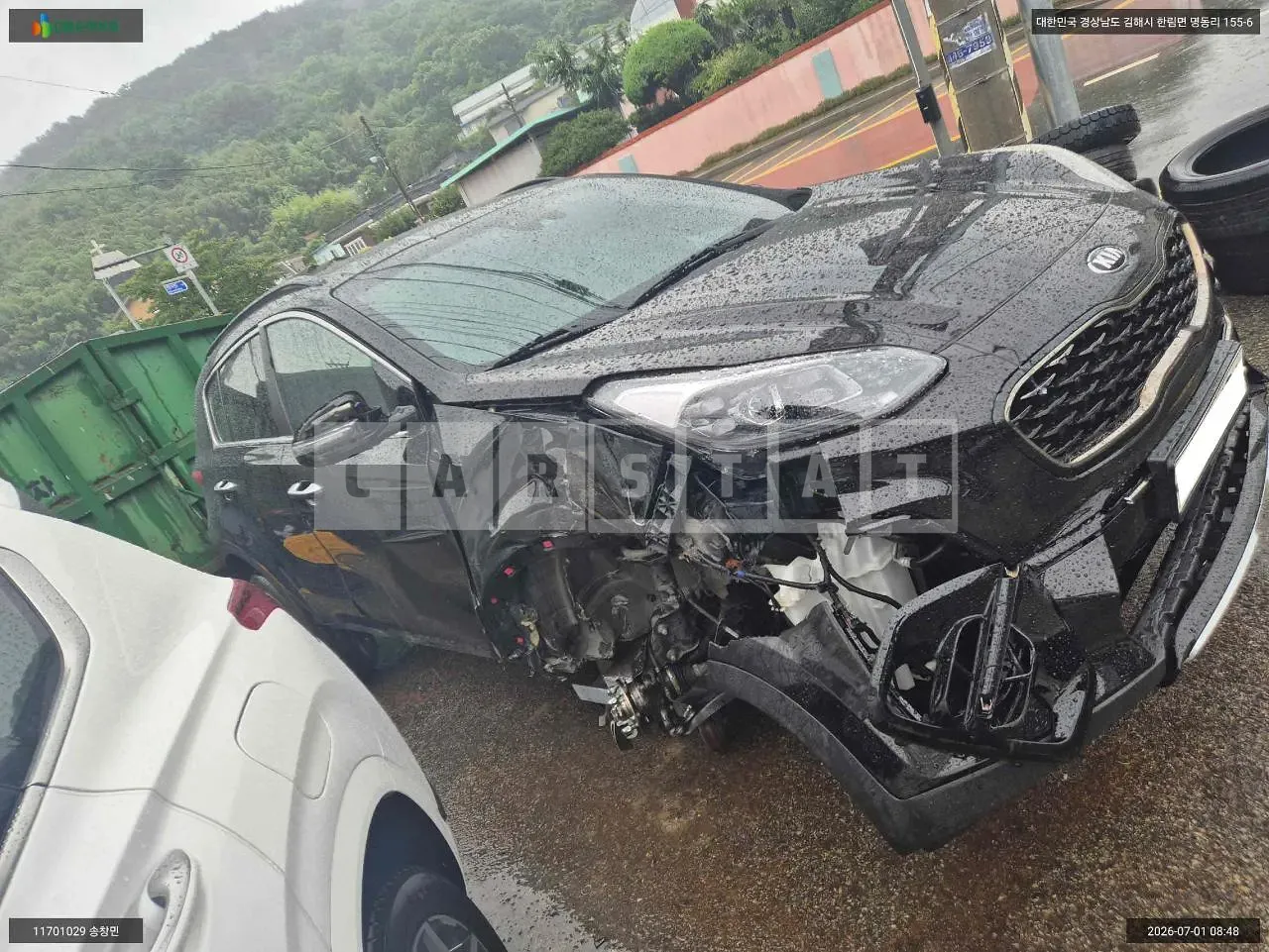 Photo 2 of 15: 2019 Kia Sportage, VIN KNAPR813BKK641821 — Korean insurance auction