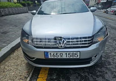 Photo 1 of 6: 2015 Volkswagen Passat 2.0 TDI — Korean insurance auction