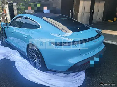 Photo 1 of 32: 2021 Porsche Taycan 4 — Korean insurance auction