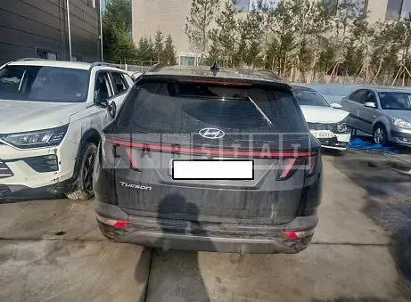 Photo 2 of 23: 2022 Hyundai Tucson, VIN KMHJE81BGNU147554 — Korean insurance auction