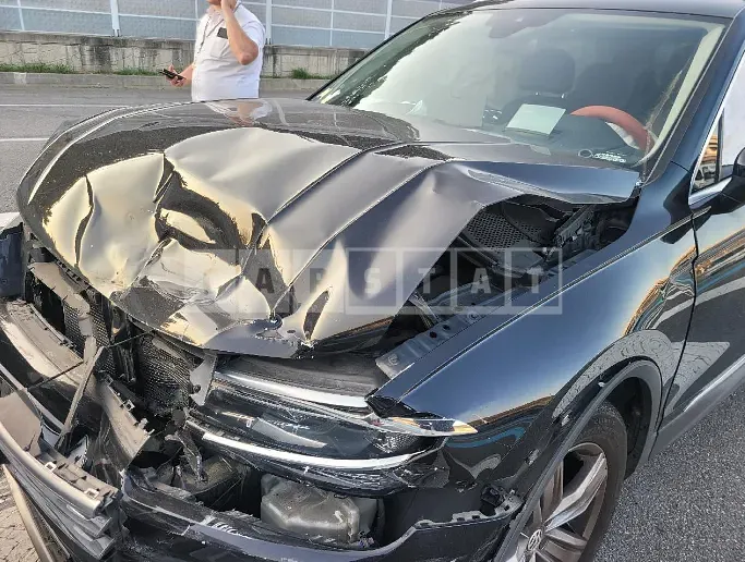 Photo 2 of 10: 2018 Volkswagen Tiguan 2.0 TDI 4MOTION, VIN WVGZZZ5NZJW928230 — Korean insurance auction