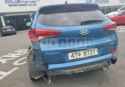 Photo 1 of 5: 2016 Hyundai Tucson, VIN KMHJ381ABGU007723 — Korean insurance auction