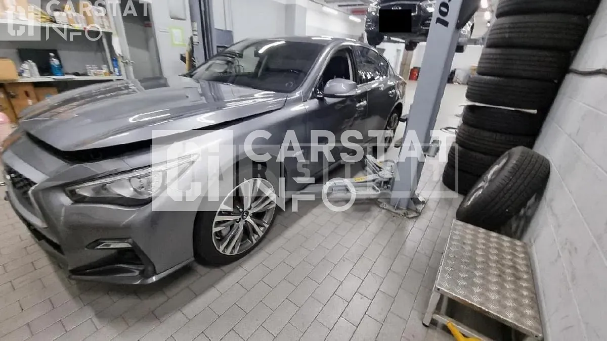 Photo 2 of 13: 2018 Infiniti Acupuncture Q50S Hybrid — Korean insurance auction
