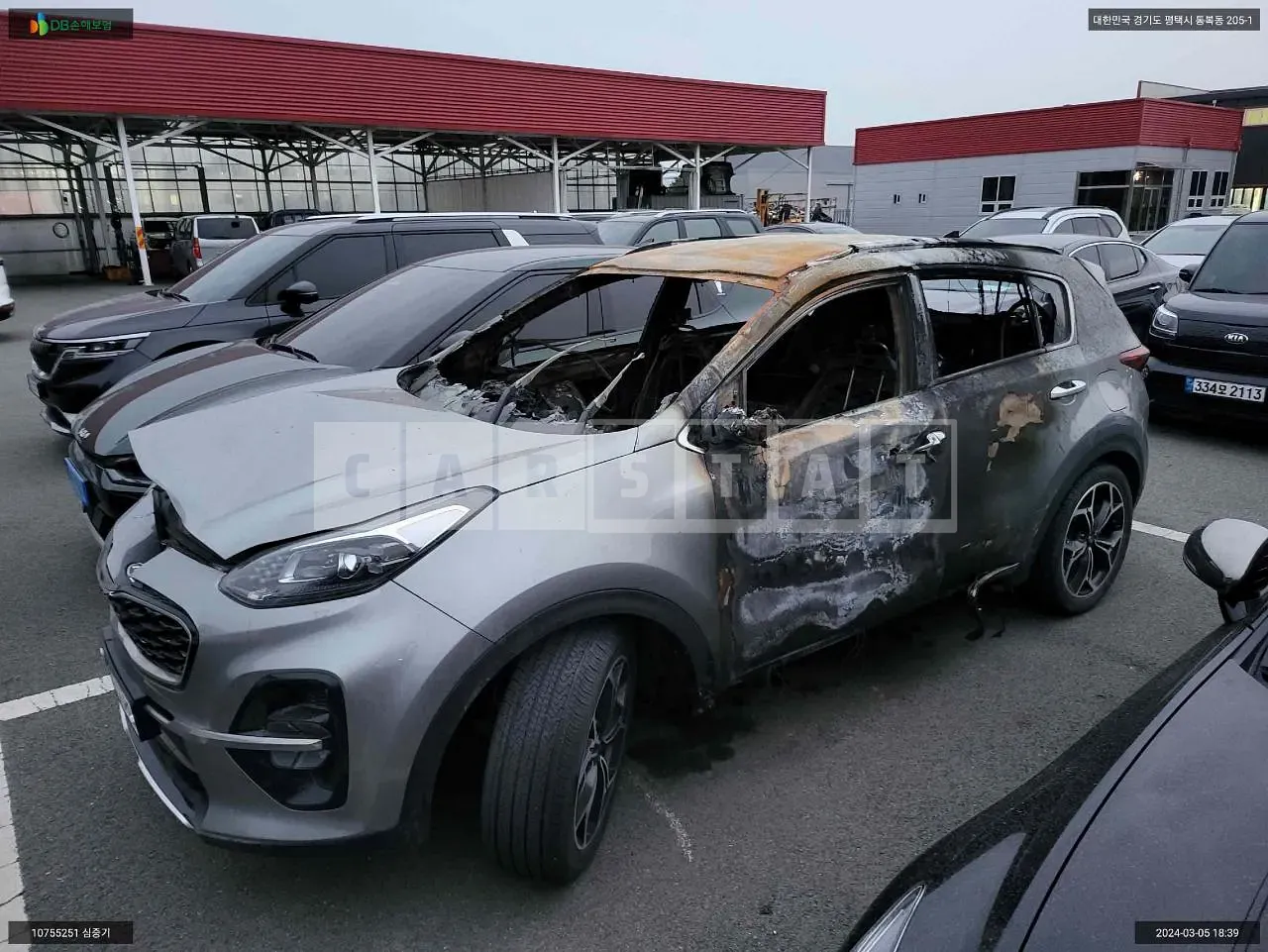 Photo 2 of 13: 2019 Kia Sportage, VIN KNAP681ABLK745094 — Korean insurance auction