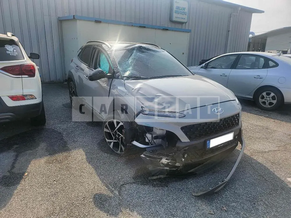Photo 2 of 11: 2022 Hyundai Kona, VIN KMHK5813HNU906102 — Korean insurance auction