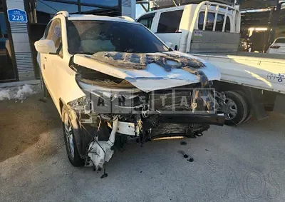 Photo 1 of 16: 2015 Hyundai Tucson, VIN KMHJT81VBFU075985 — Korean insurance auction