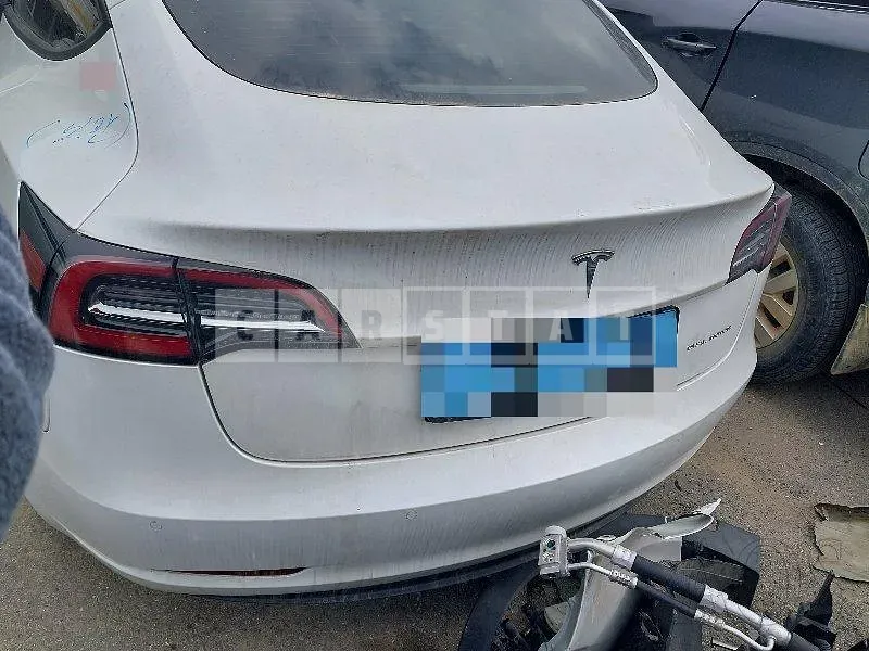 Photo 2 of 9: 2021 Tesla Model 3 Long Range, VIN 5YJ3E1EBXMF025672 — Korean insurance auction