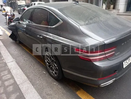 Photo 2 of 27: 2021 Genesis Hyundai G80, VIN KMTGB41CBMU056902 — Korean insurance auction