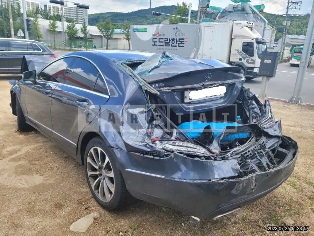 Photo 2 of 25: 2015 Mercedes-Benz CLS250 BlueTec 4Matic, VIN WDDLJ9HB1FA150339 — Korean insurance auction
