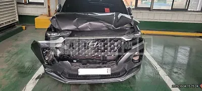 Photo 1 of 16: 2020 Hyundai Santa Fe, VIN KMHS581ADLU218642 — Korean insurance auction
