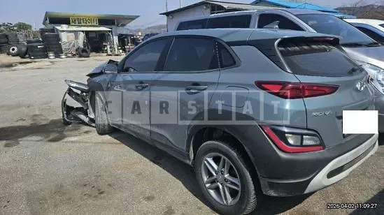 Photo 2 of 14: 2021 Hyundai Kona, VIN KMHK2813GMU817952 — Korean insurance auction