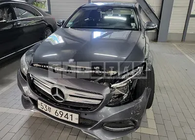 Photo 1 of 26: 2015 Mercedes-Benz C220 BlueTec, VIN WDDWF0EBXFF084729 — Korean insurance auction
