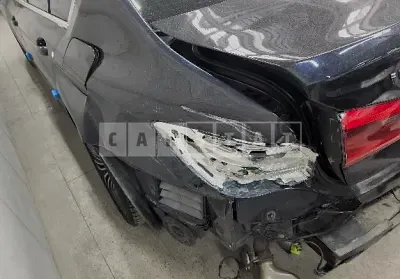 Photo 1 of 5: 2019 BMW 530i M Sport Package Plus, VIN WBAJD3100KWE99519 — Korean insurance auction