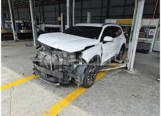 Photo 2 of 14: 2019 Hyundai Santa Fe — Korean insurance auction