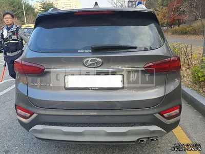 Photo 1 of 18: 2020 Hyundai Santa Fe, VIN KMHS281BBLU298898 — Korean insurance auction