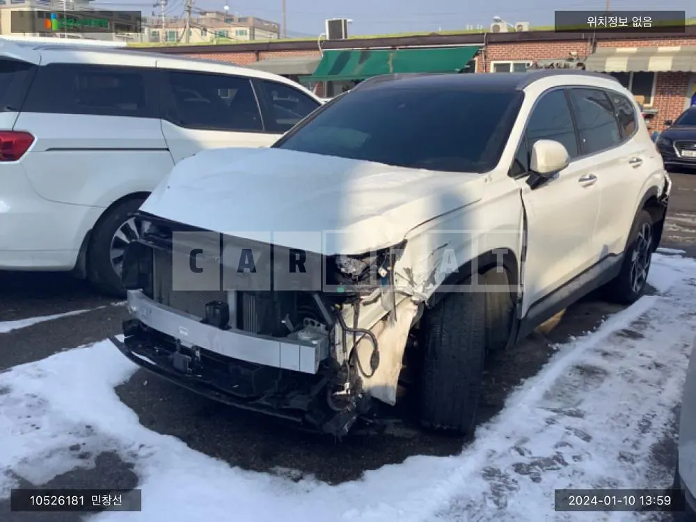 Photo 2 of 44: 2022 Hyundai Santa Fe, VIN KMHS381HHNU439756 — Korean insurance auction