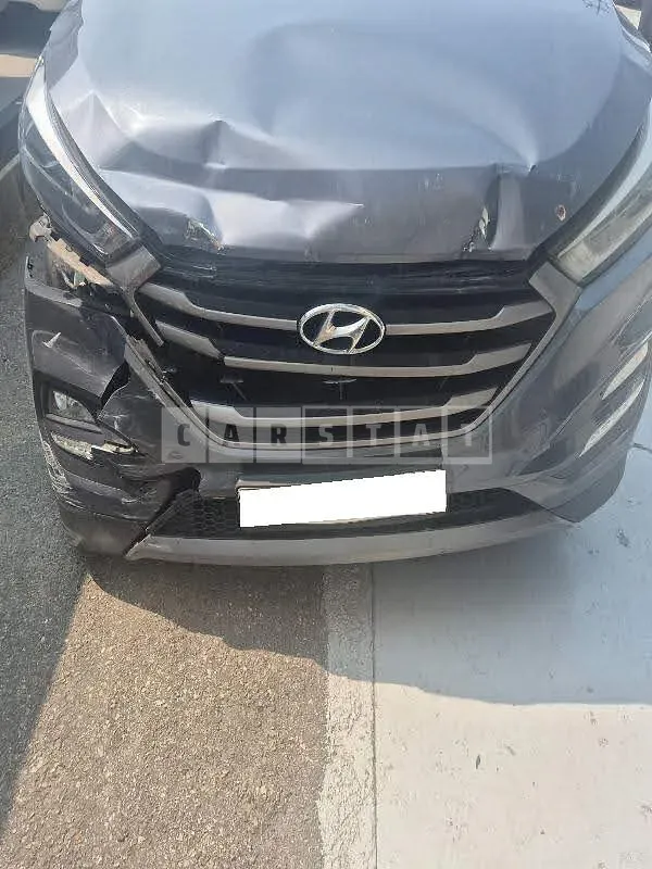 Photo 2 of 35: 2015 Hyundai Tucson, VIN KMHJ381ABGU006007 — Korean insurance auction