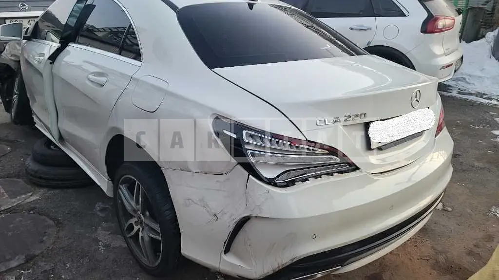 Photo 2 of 8: 2018 Mercedes-Benz CLA220, VIN WDDSJ4FB8JN562468 — Korean insurance auction