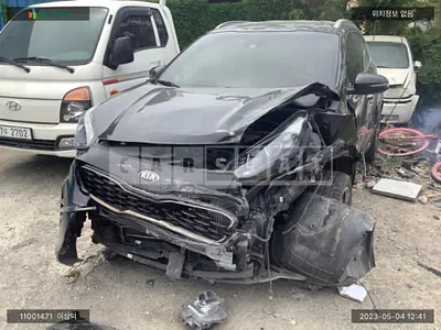 Photo 1 of 14: 2018 Kia Sportage, VIN KNAPR813DKK610583 — Korean insurance auction