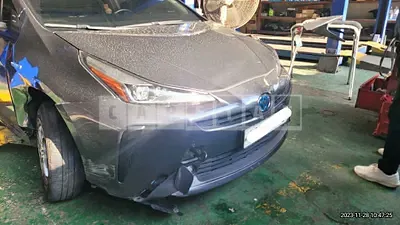 Photo 1 of 35: 2020 Toyota Prius, VIN JTDKARFU3L3124528 — Korean insurance auction