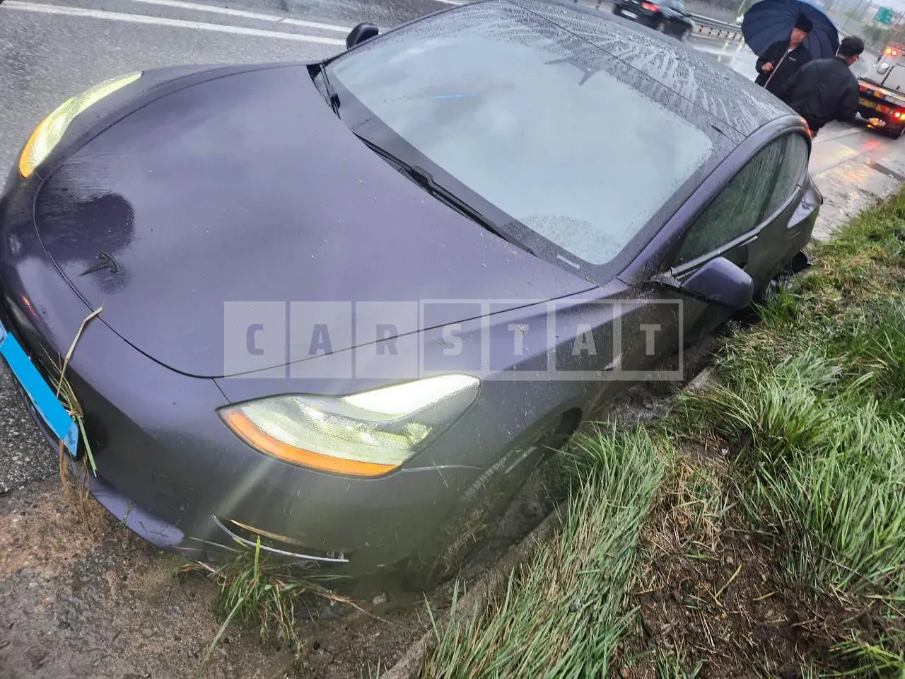 Photo 2 of 31: 2021 Tesla Model 3 Long Range, VIN 5YJ3E1EB7MF952015 — Korean insurance auction