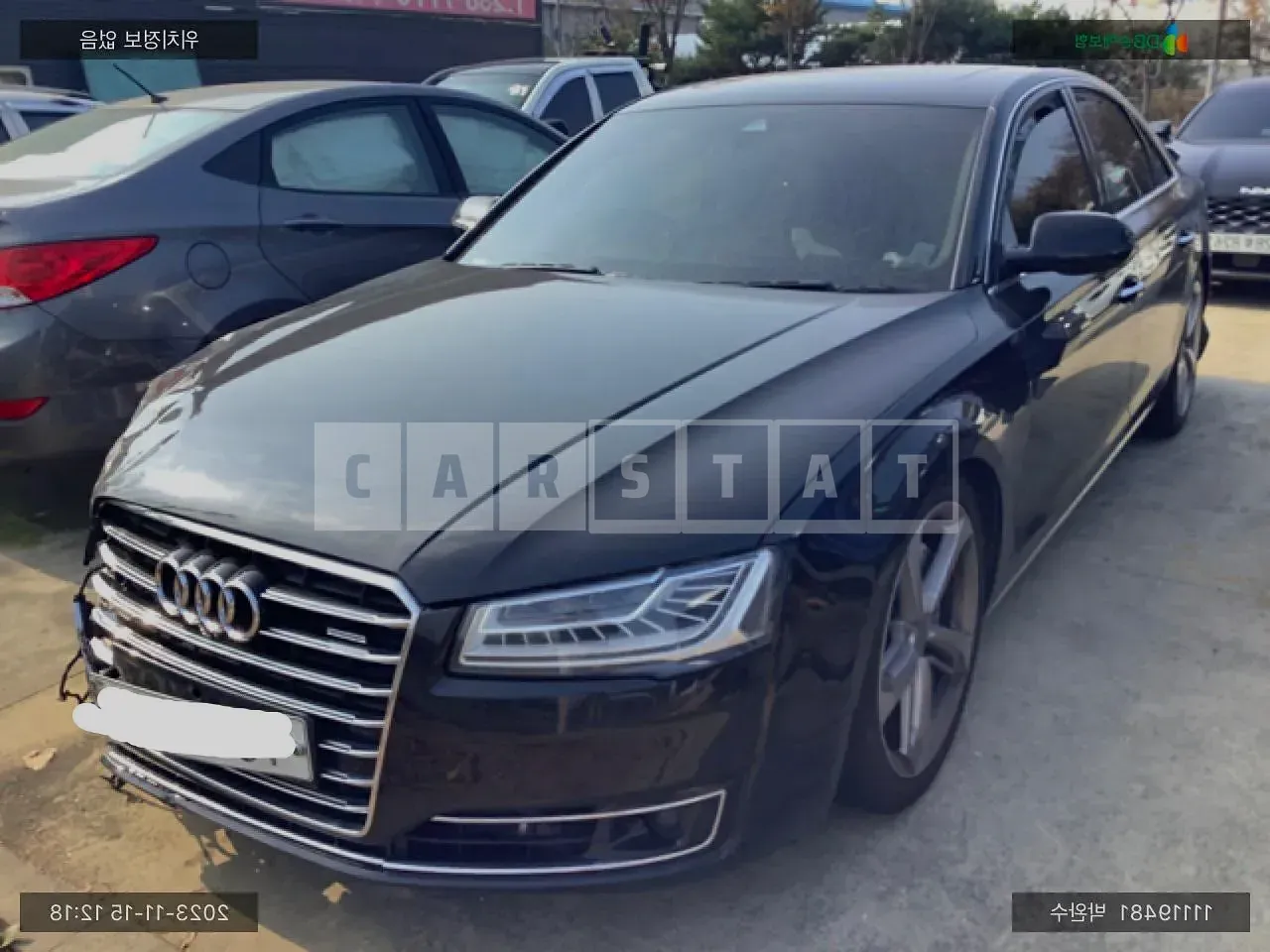 Photo 2 of 9: 2016 Audi A8 50 TDI quattro, VIN WAUZZZ4H2GN005762 — Korean insurance auction