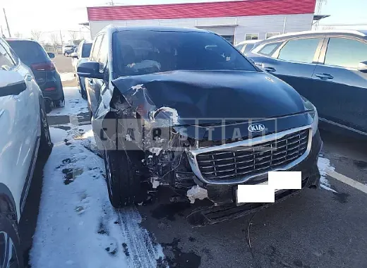 Photo 2 of 11: 2019 Kia Carnival, VIN KNAME81ABKS516689 — Korean insurance auction