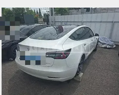 Photo 1 of 12: 2021 Tesla Model 3 Long Range — Korean insurance auction