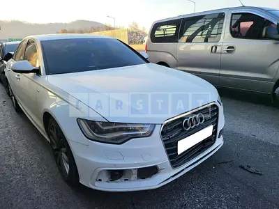 Photo 1 of 8: 2015 Audi A6 45 TDI quattro, VIN WAUZZZ4G1FN023367 — Korean insurance auction