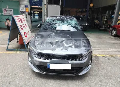 Photo 1 of 50: 2023 Kia K5, VIN KNAG341ABPA240352 — Korean insurance auction