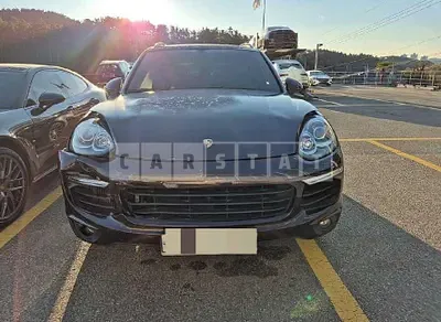 Photo 1 of 16: 2016 Porsche Cayenne Diesel, VIN WP1AP2926HLA30583 — Korean insurance auction